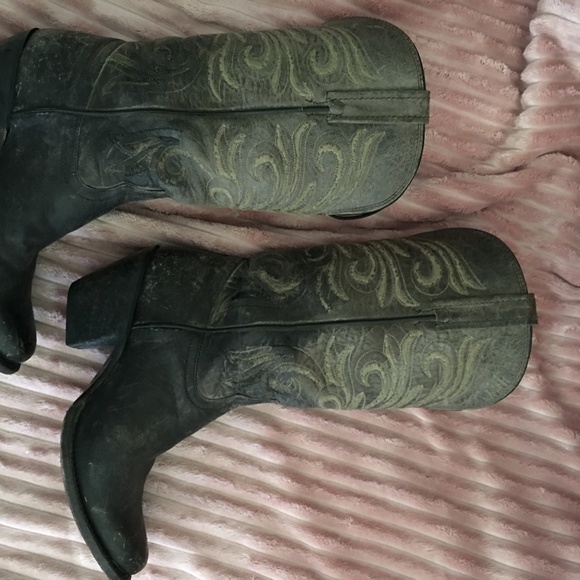 Lucchese distressed leather boots - Picture 10 of 12